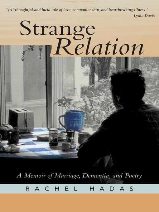 Title details for Strange Relation by Rachel Hadas - Wait list